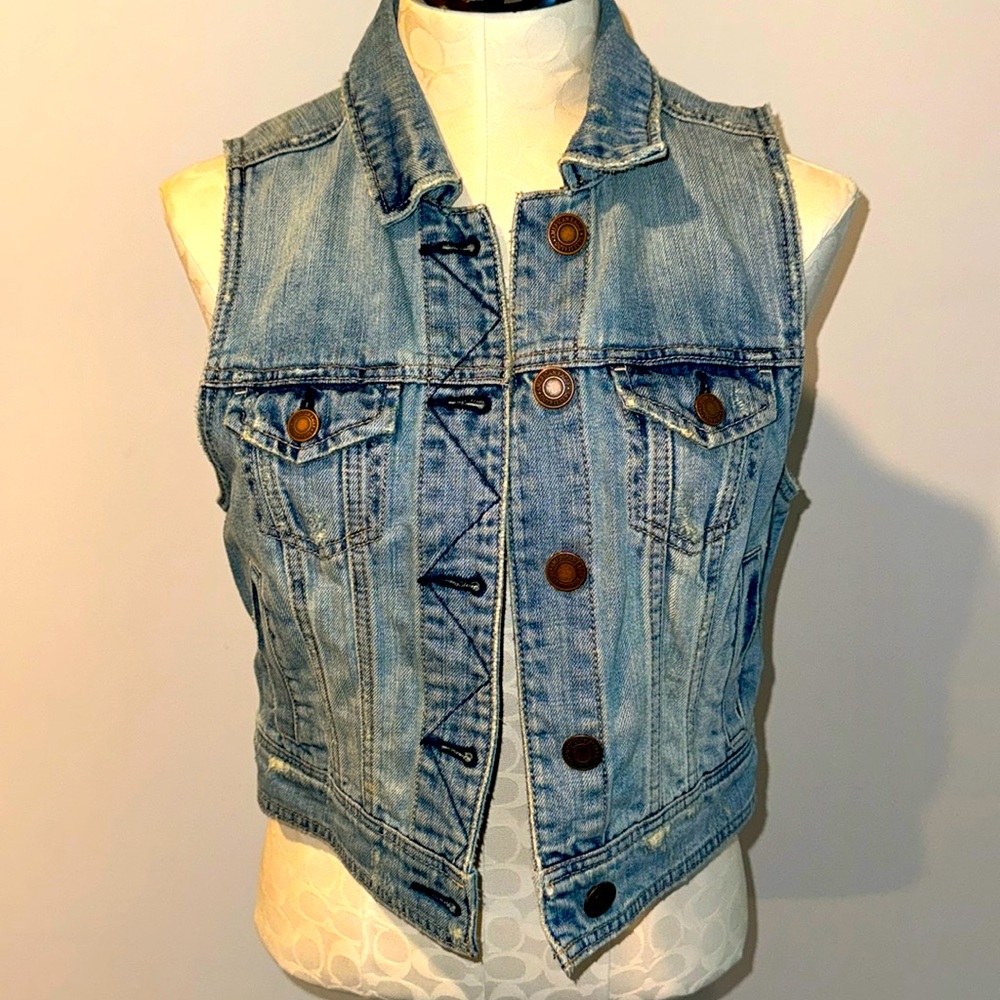 American Eagle Denim vest